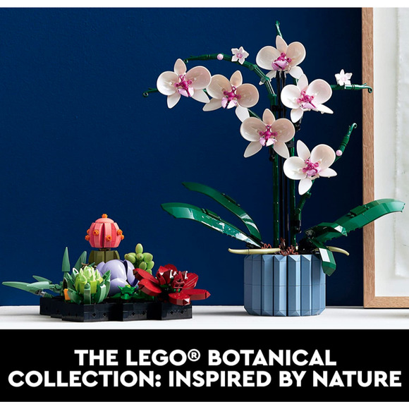 LEGO Orchid 10311 Plant Decor Building Set -Build an Orchid Display 608 Pieces 2 - Picture 8 of 8